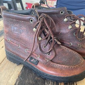 Ladies Justin Leather Chukka Boots Style L0991